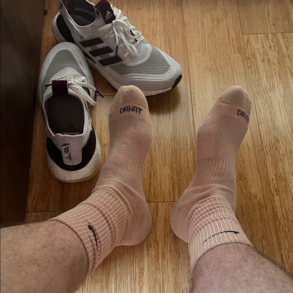 Nike Other - Nike Dri-FIT Light Tan Socks